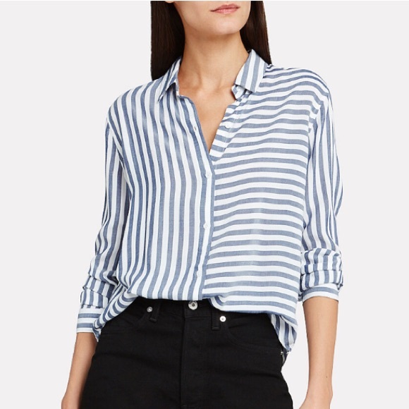 rails bonnie button down blouse - Picture 1 of 10